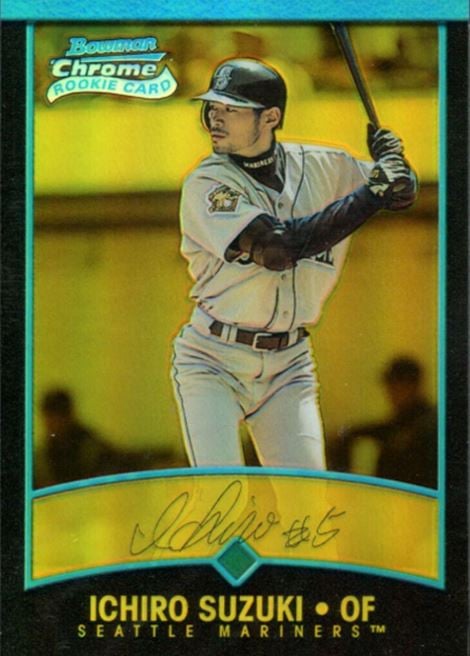Ichiro Suzuki Rookie What Is The Value Of Once In A Lifetime Cards 